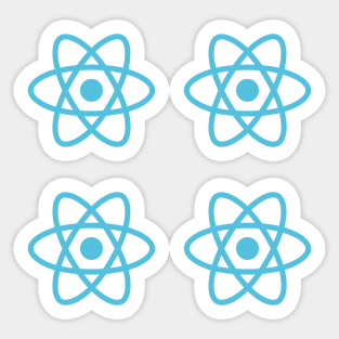 React JS Logo Stickets Sticker